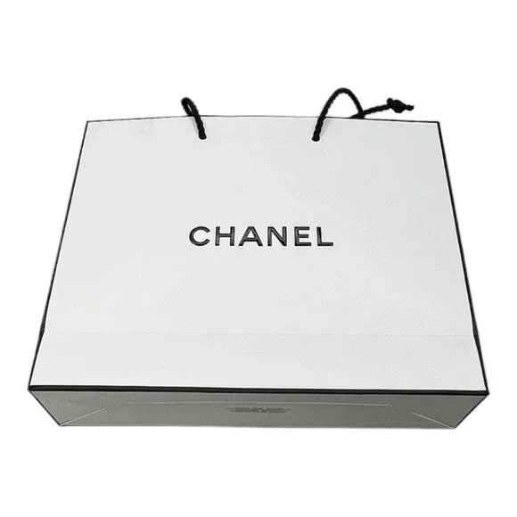 Chanel Gift Bag Set Authentic Pouch Tissue Paper and Gift Bag - Picture 2 of 9
